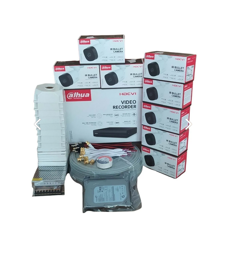 resimler/genel/8 Kanal 8 Kamera Güvenlik Kamera Seti 1 Tb Hdd